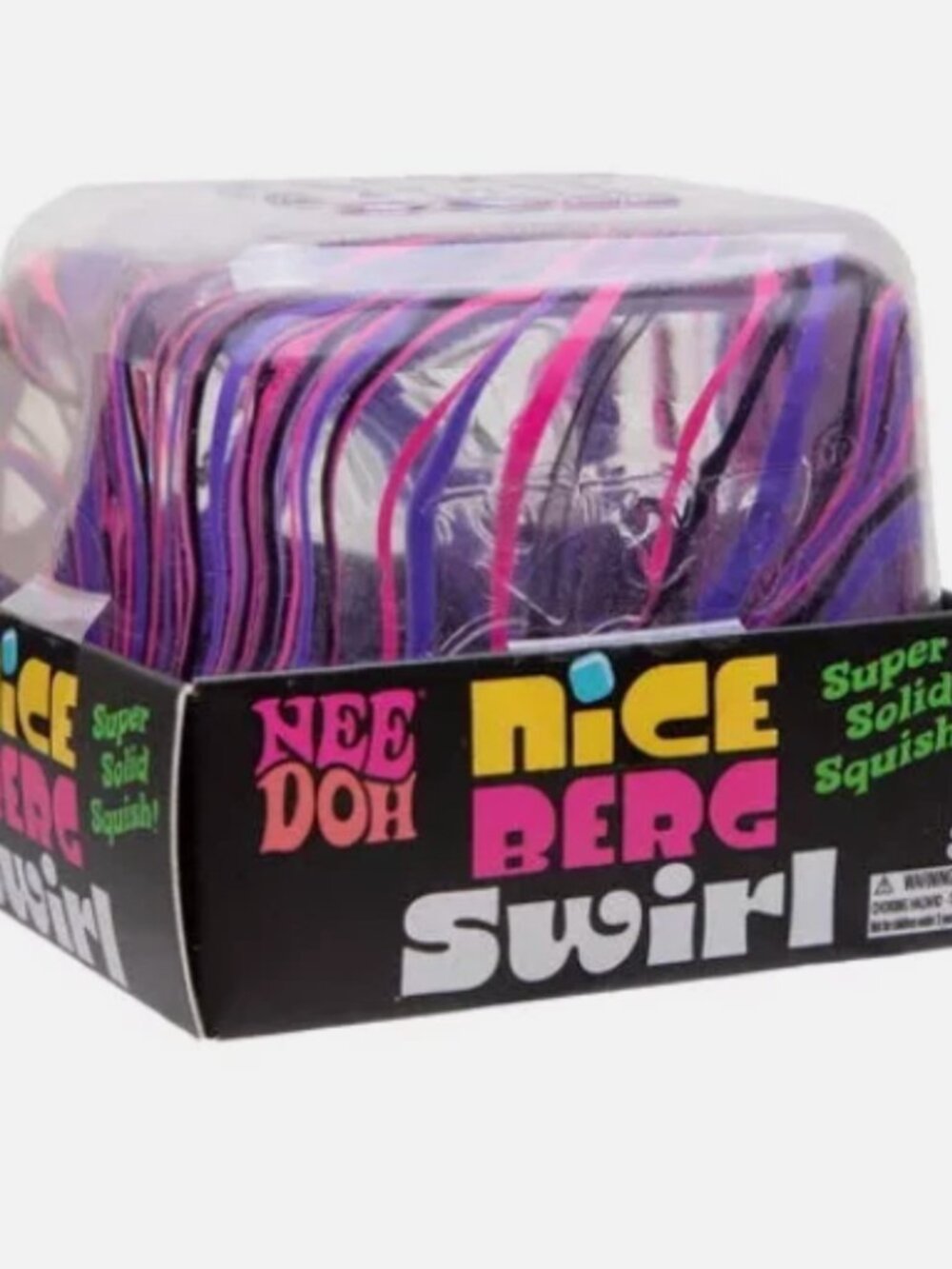 NEW!!! Schylling Needoh Swirl Nice Berg - GIANT Nee Doh Swirl Nice Cube! - Picture 2 of 2